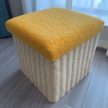 收纳凳小凳子客厅家用可爱储物箱可坐换鞋矮凳板凳坐墩中秋礼品盒