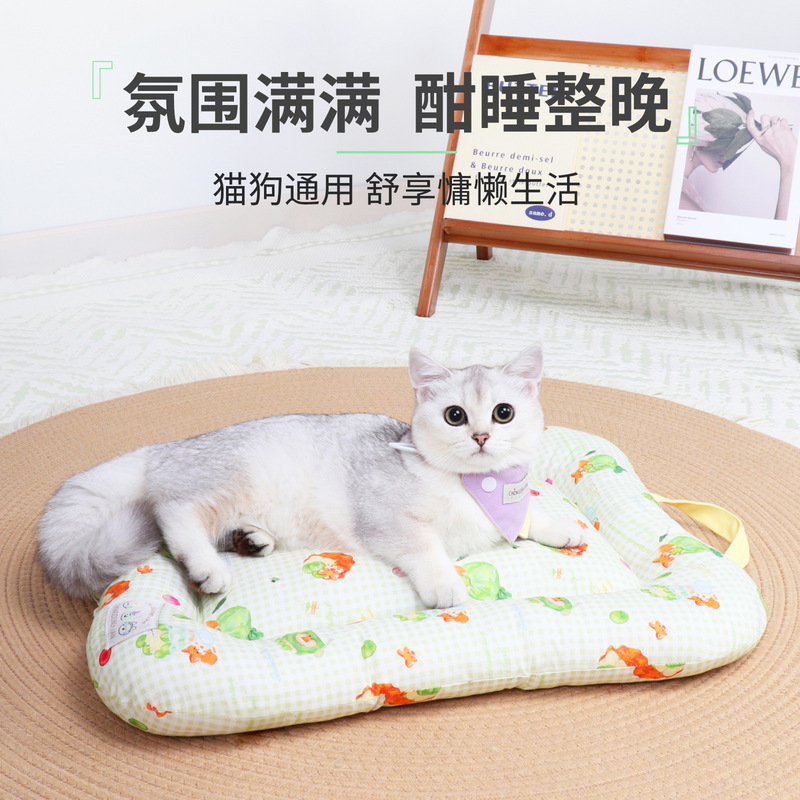 宠物猫窝冬季保暖猫咪秋冬趴趴垫子猫笼用四季通用猫垫子睡觉用品|undefined