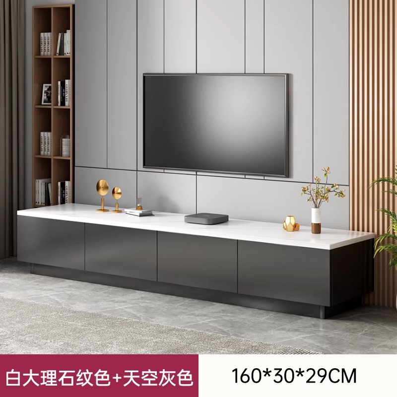 1.6m gray + white marble pattern; assembled