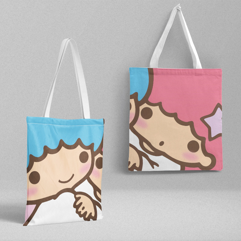 Bolsa de lona Sanli Gull pequeña fresca y simple estilo ins versión coreana hermosa bolsa de hombro bolsa de compras portátil al por mayor