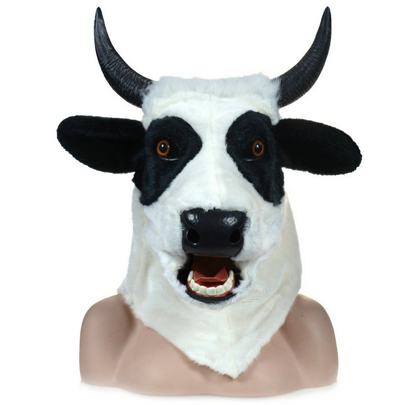 Máscara de cabeza de animal de cara completa Lobo Oso conejo León leopardo fotografía bola rendimiento máscara de película fabricante