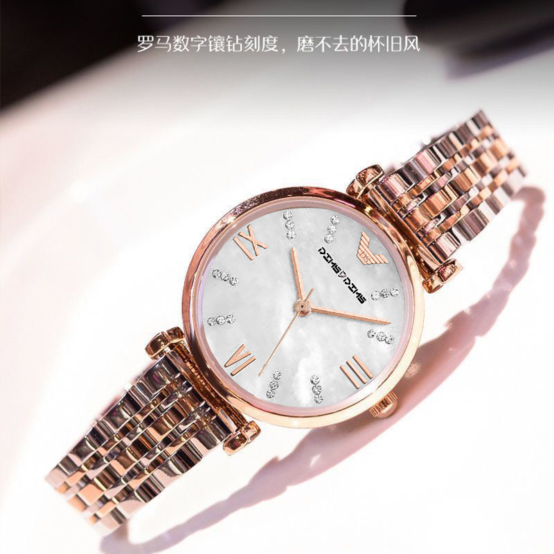 Zido marca de alta apariencia simple moda deportes ocio temperamento luz lujo alta gama impermeable viejo Beiya reloj de mujer