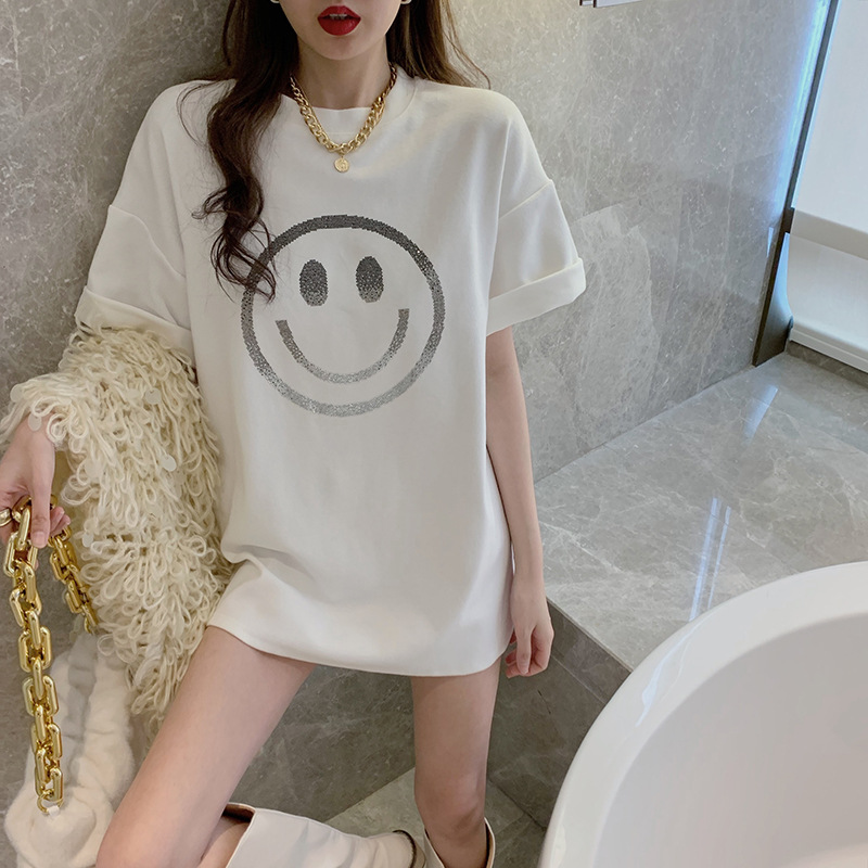 Women's T-shirt Short Sleeve T-Shirts Printing Vacation Printing display picture 2