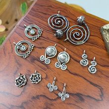 ����̩ʽ�ֹ�����Ʒ 925�����ž�Ȧ��׹���diy��׹������� ����