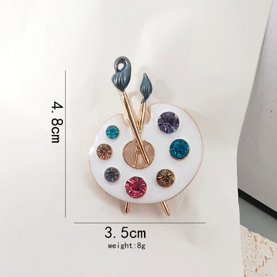 European and American Enamel Palette: Yaxa sancaqları