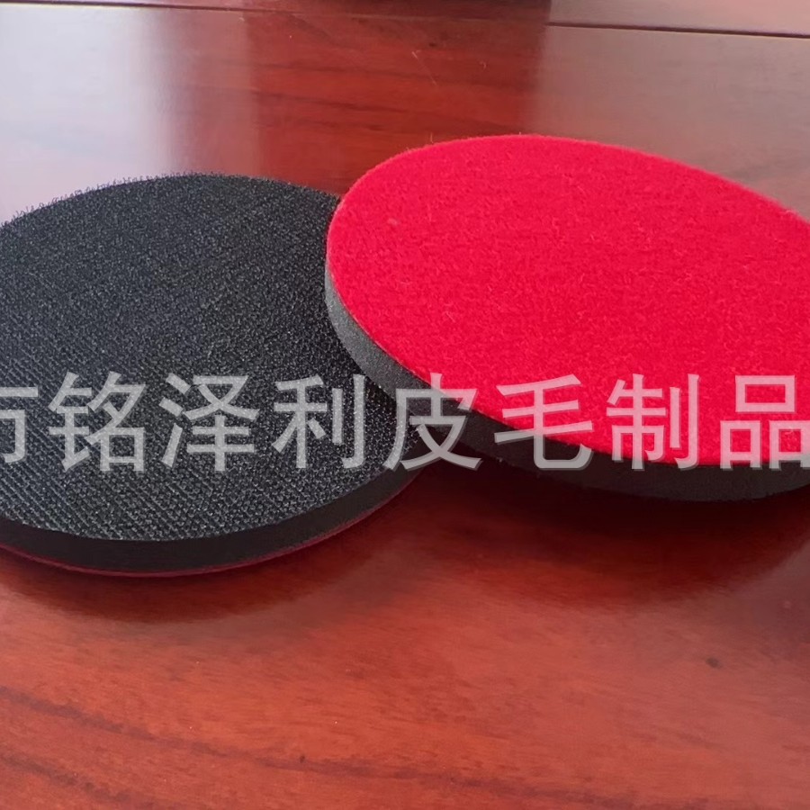 跨境源头5寸8孔缓冲垫砂盘保护垫漆面打磨软垫气动机 自粘海绵垫