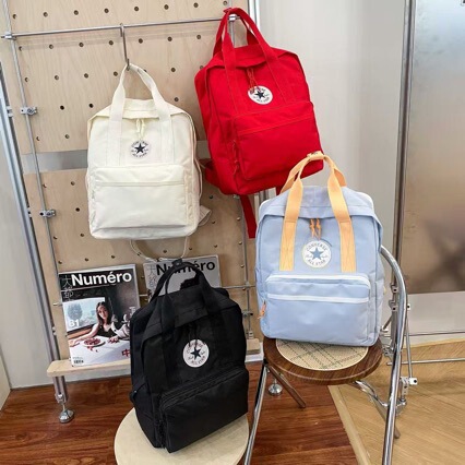 Trendy New Multi-Purpose Backpack Converse Harajuku Couple Outdoor Leisure Travel Bag Street Versatile Middle School Student Bag Trendy New Multi-Purpose Backpack Converse Harajuku Couple Outdoor Leisure Travel Bag Street Versatile Middle School Student Bag