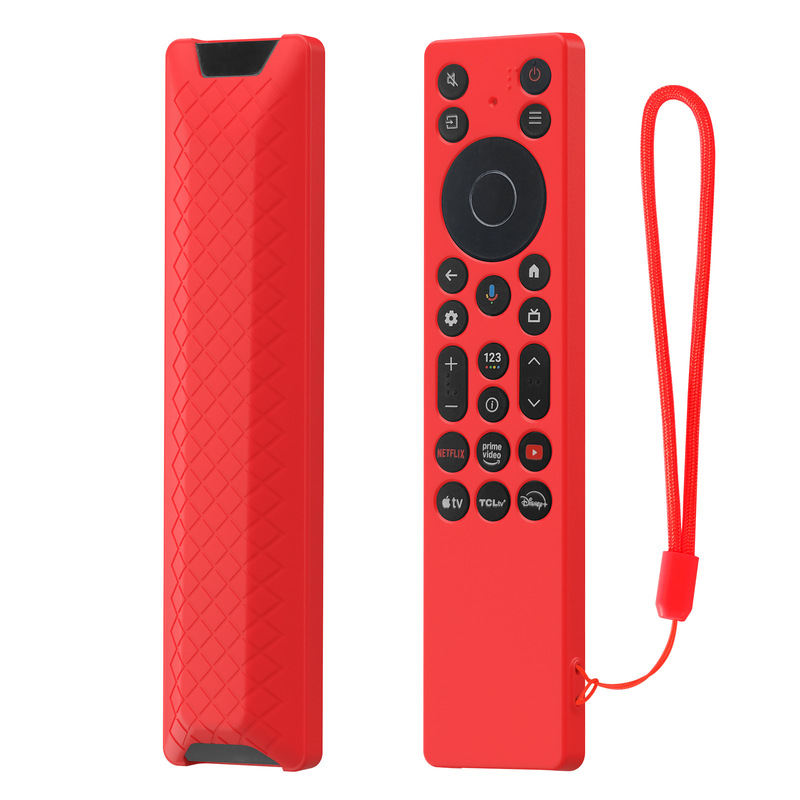 TCL RC923A/RC813Aリモコンカバーの転倒防止汚れ防止防振全包シリコン保護カバーを適用する|undefined