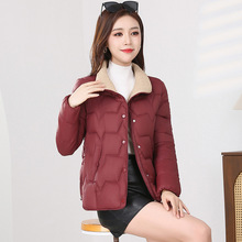 棉衣女2025短款棉服立领无袖休闲时尚保暖新中式国风中老年妈妈装