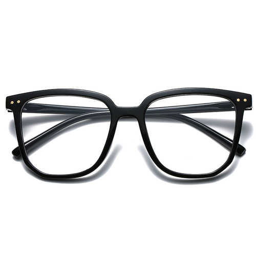 防蓝光眼镜女韩版素颜网红不规则眼镜框男成品近视眼镜复古平光镜
