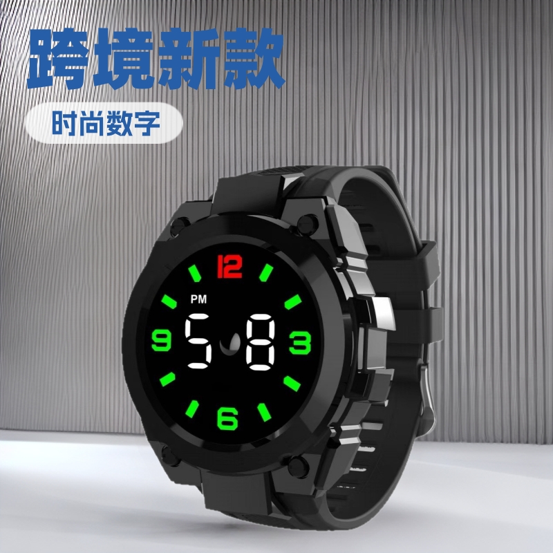 Cross-Border New Led Electronic Watch K6 Luminous Fashion Digital Junior High School Sports Student Led Electronic Watch Manufacturer