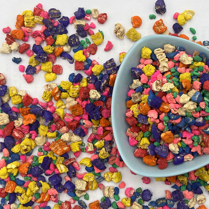 玉米芯垫料吸水吸臭玉米芯抛光磨料菌菇培育玉米芯香包彩色玉米芯