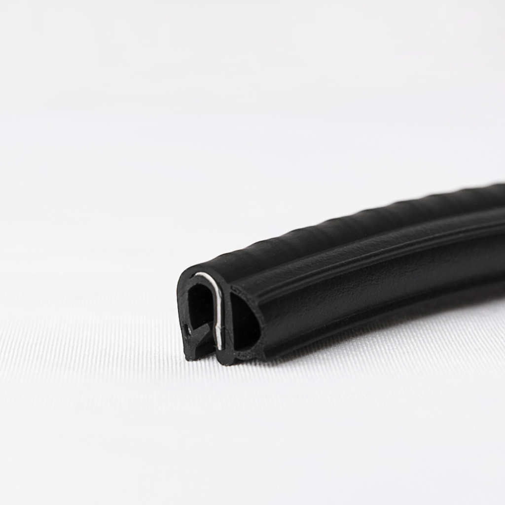 骨架U型卡条 汽车包边条 EPDM橡胶钢带U型卡条