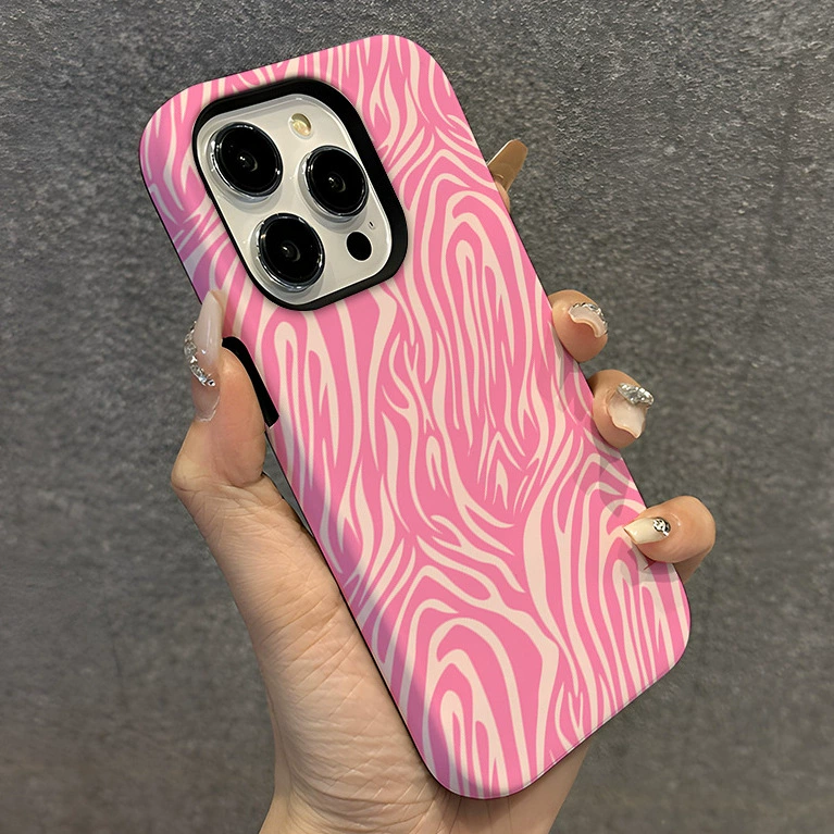 Чехол для телефона (Apple) iPhone 15 — двойной слой защиты, 2-в-1, яркий финиш, облегчит посадку