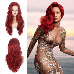 Princess Ariel mermaid red wig female long curly hair Shana. Game anime cos wig