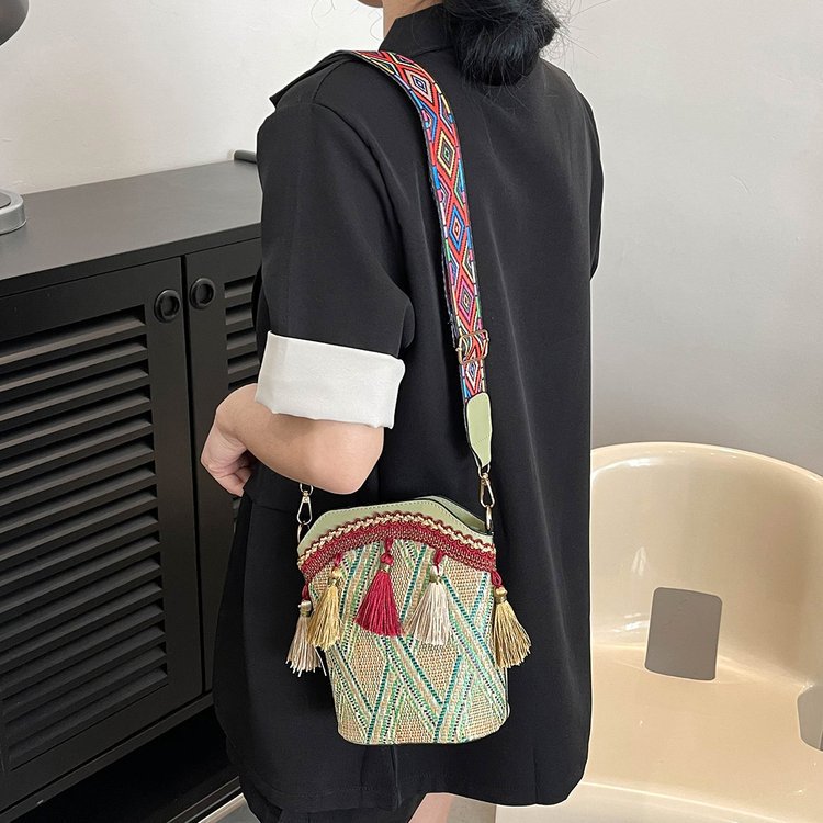 2023夏季新款PU均码小方包拉链撞色单肩包_detail_