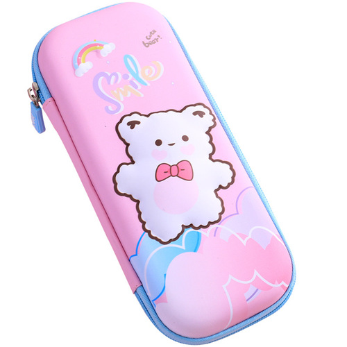 EVA three-dimensional pencil box for primary school girls and boys 3D pencil box with large capacity and high appearance pencil bag kindergarten pencil box