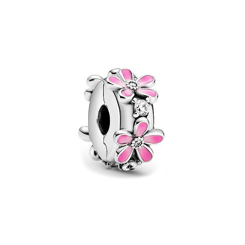 Panjiadora 925 スターリングシルバー固定クリップバックルゴールデン太陽固定バックルビーズブレスレット DIY アクセサリー|undefined