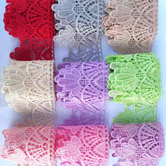 新型水溶刺繍レース多色9cmスポットdiyソファーマット家庭用品布芸服装補助材料