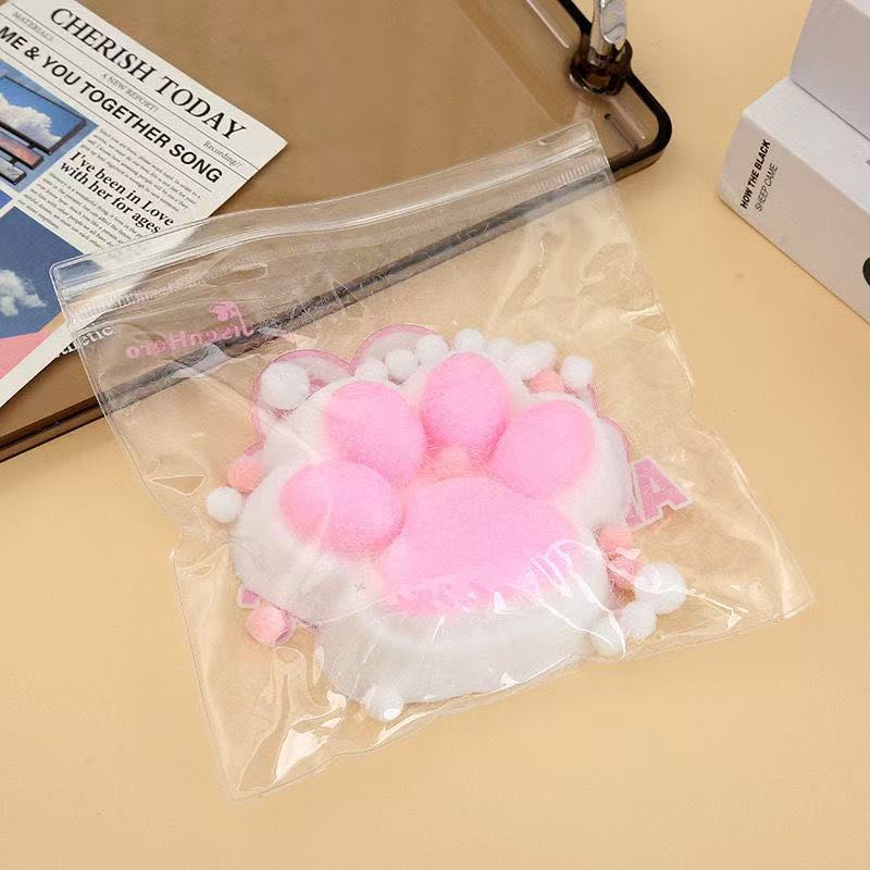 12cm big mac flocked cat claws [white]