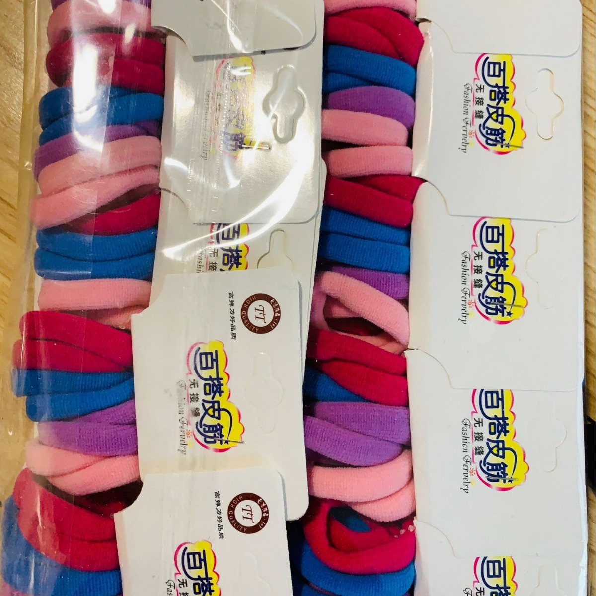 Gomas para el pelo coreanas – alta elasticidad, 8 unidades por pack, calidad económica