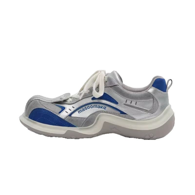 Masovism 2025 nuevo nicho popular diseño de moda zapatos de garra de primavera zapatos deportivos de suela gruesa zapatos casuales de cabeza grande