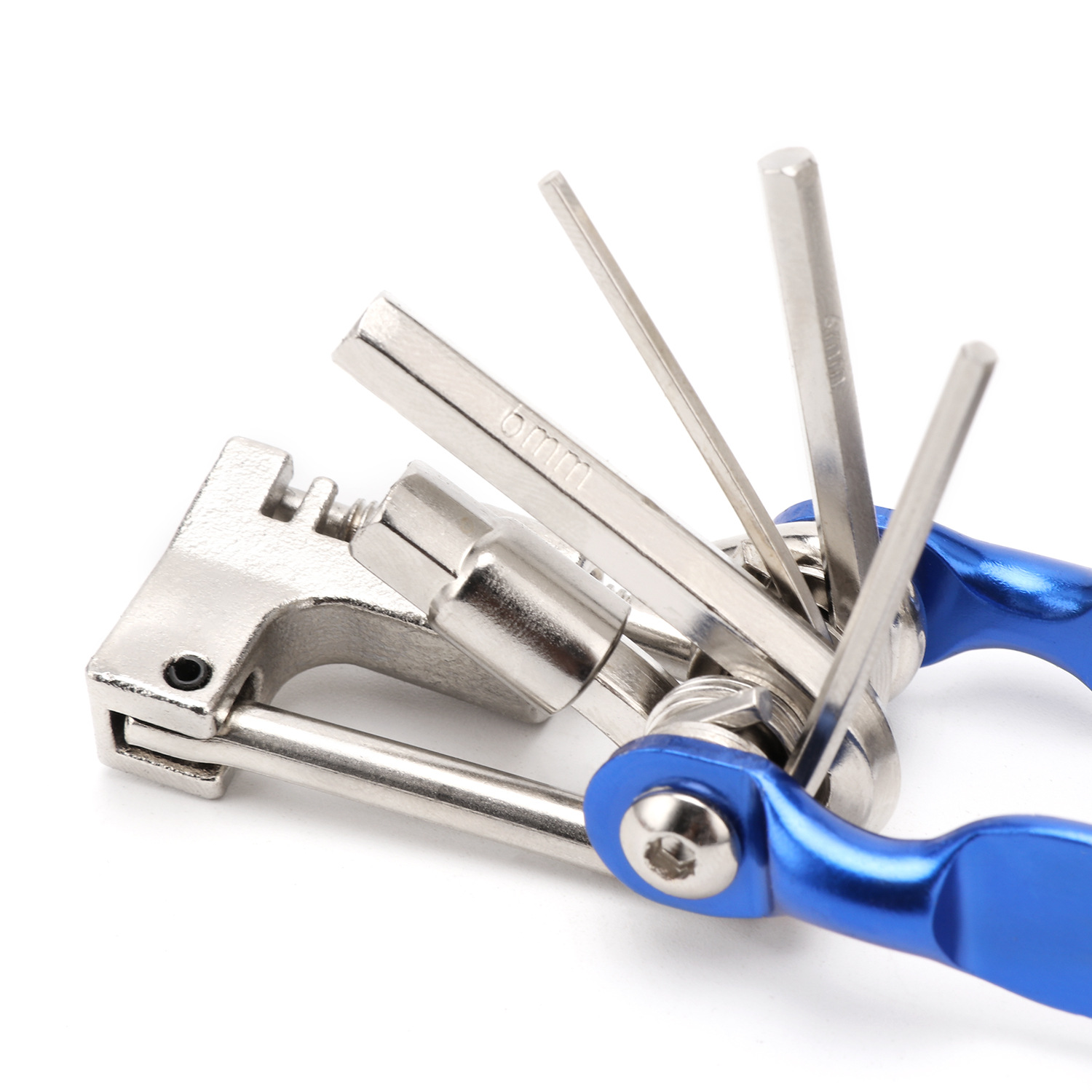 Mountain bike multifunctional maintenance curved color eleven in one tool with chain cutter combination_voghion.com