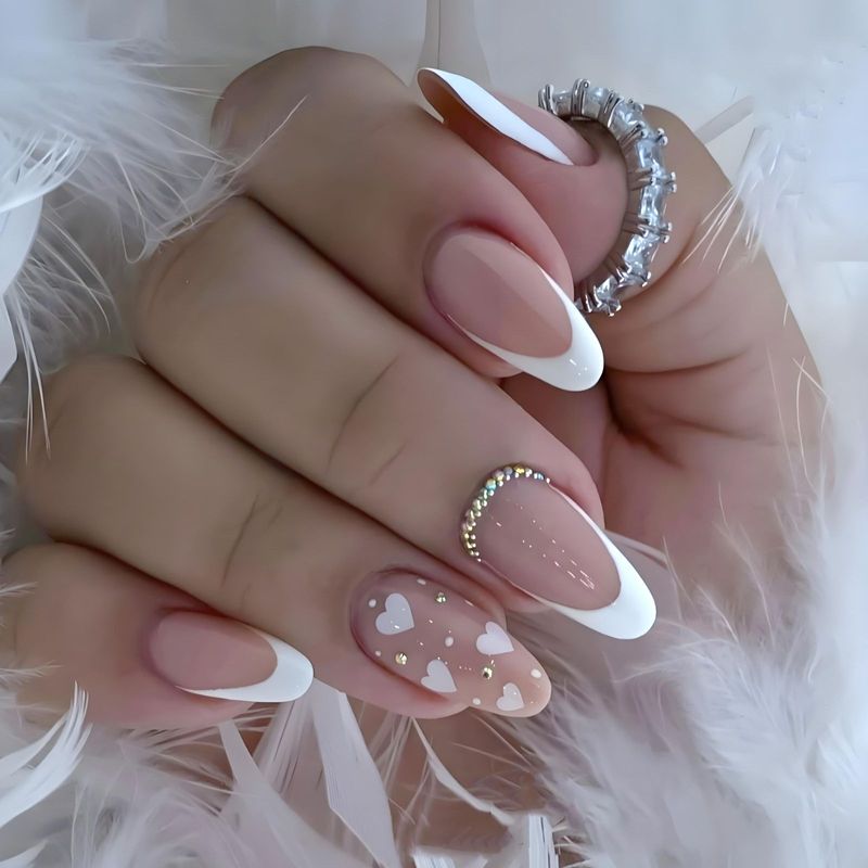 杏仁欧美穿戴甲跨境美甲甲片ins风穿戴甲批发pressonnails甲片|undefined