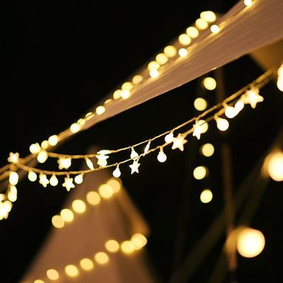 outdoors Camping Atmosphere lamp USB Stall up Camp decorate arrangement birthday Atrium Tent Lamp string Light belt led Coloured lights