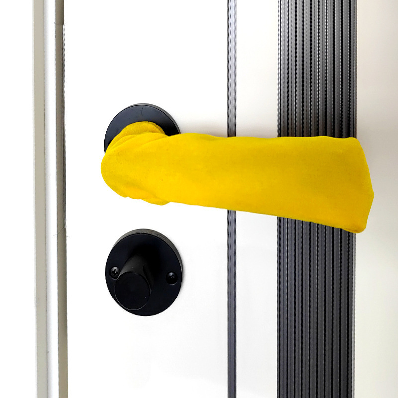 Wholesale Design Printed Dust-Proof Protective Covers for Entrance Door Handles, Thermal Break Aluminum Door and Window Handle Covers, Velvet Door Handle Covers Wholesale Design Printed Dust-Proof Protective Covers for Entrance Door Handles, Thermal Break Aluminum Door and Window Handle Covers, Velvet Door Handle Covers