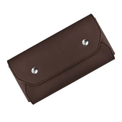 Cross-Border Popular Sunglasses Holder, Car Glasses Clip/Bill Clip - mocha-brown
