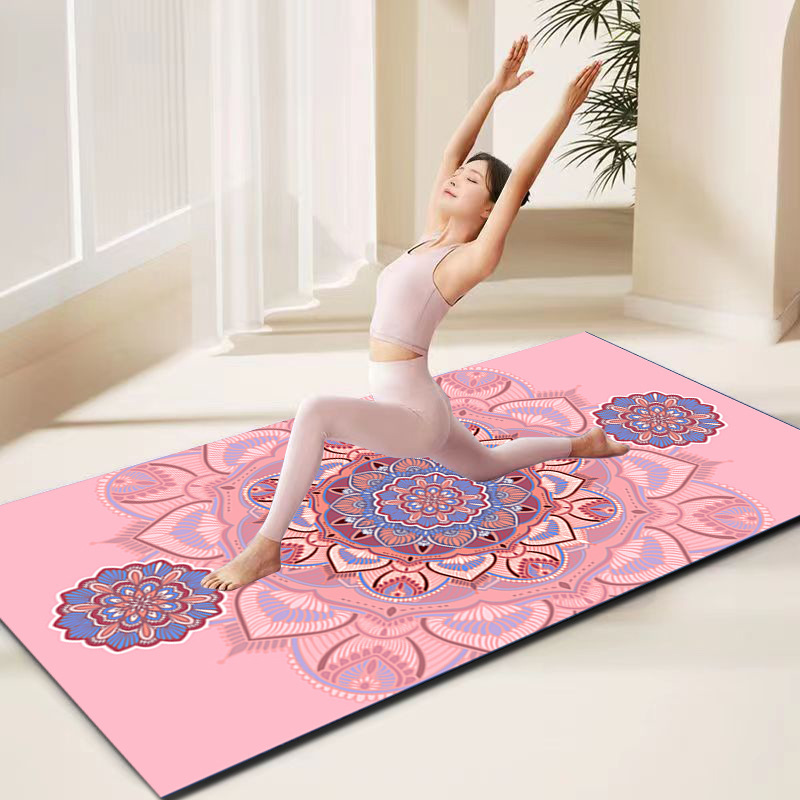 Yoga Mat Fitness Mat Non-slip Shock Absorbing Quiet Rope Skipping Sports Mat Women's Household Carpet Sound Insulation Mat Yoga Mat Fitness Mat Non-slip Shock Absorbing Quiet Rope Skipping Sports Mat Women's Household Carpet Sound Insulation Mat
