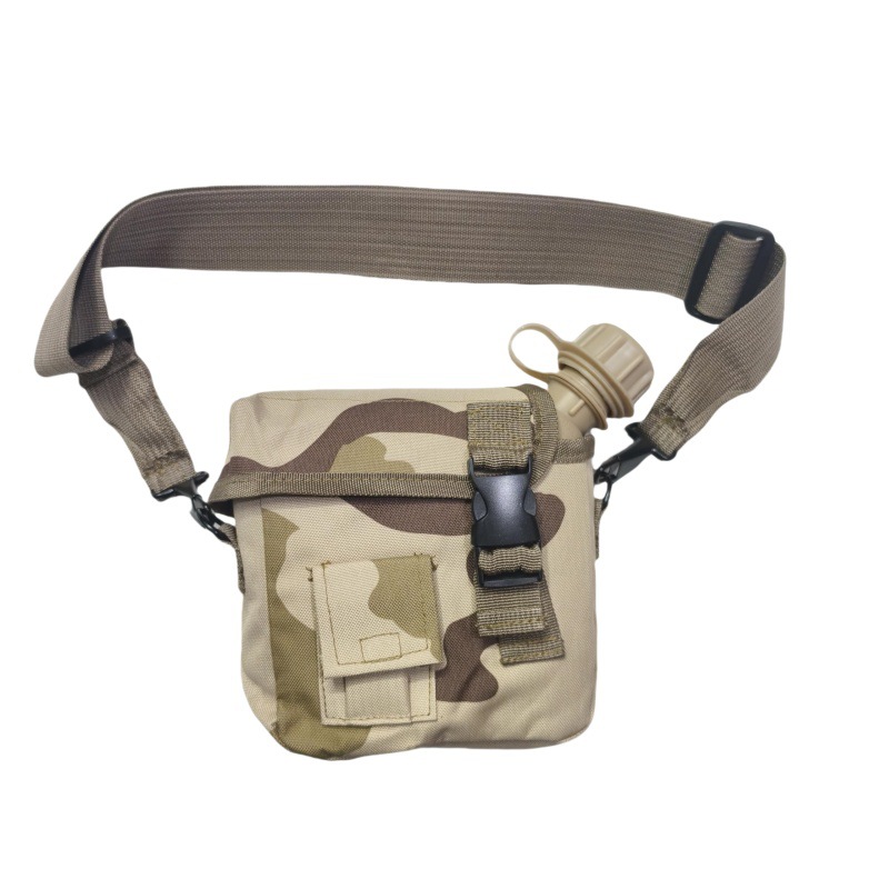1.75L al aire libre camping tático de montaña EE.UU. cuadrado de gran capacidad de hombro camuflaje portátil campamento camp