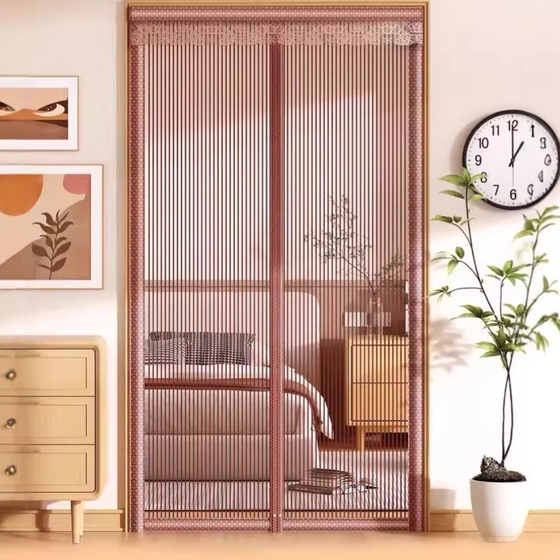2026 New Model Full Magnetic Strip Mosquito Net Door Curtain, Magnetic Screen Curtain for Home Living Room Entrance Door, No-Drill Screen Door 2026 New Model Full Magnetic Strip Mosquito Net Door Curtain, Magnetic Screen Curtain for Home Living Room Entrance Door, No-Drill Screen Door
