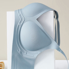 My muscles*comfortable oxygen homologous soft lifting and traceless jelly underwear for women without steel rings, one-piece gathering and collecting breasts