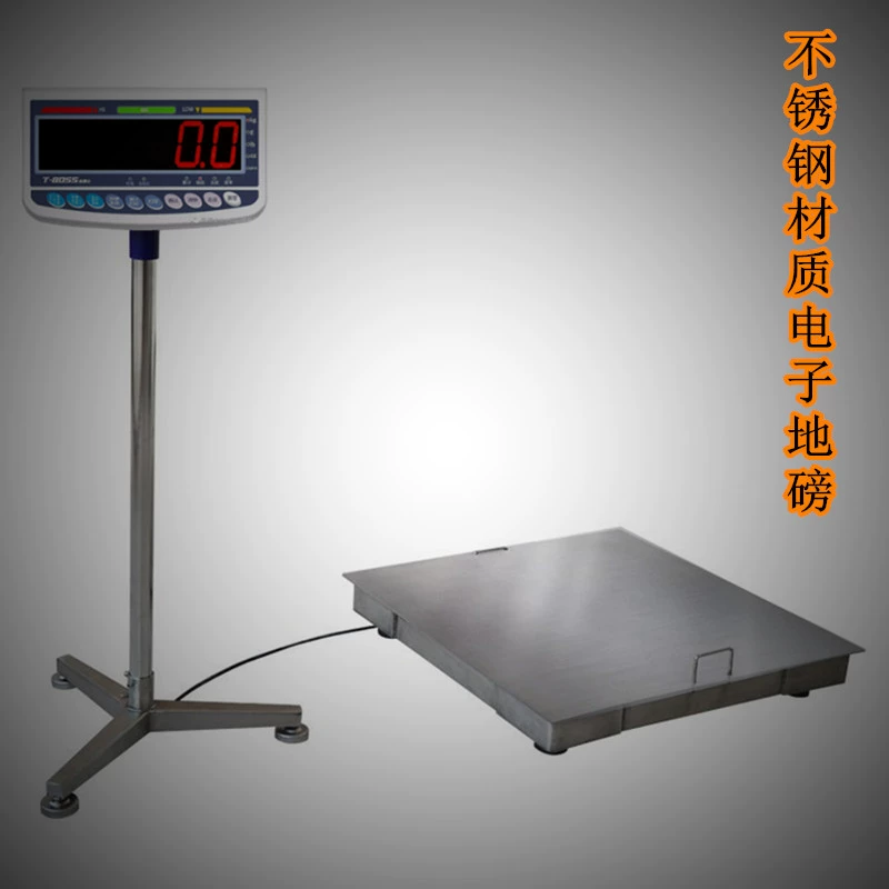 3 тонны однослойной нержавеющей стали электронный напольный вес Янчжоу 2t нержавеющая сталь весы платформы 1000kg304