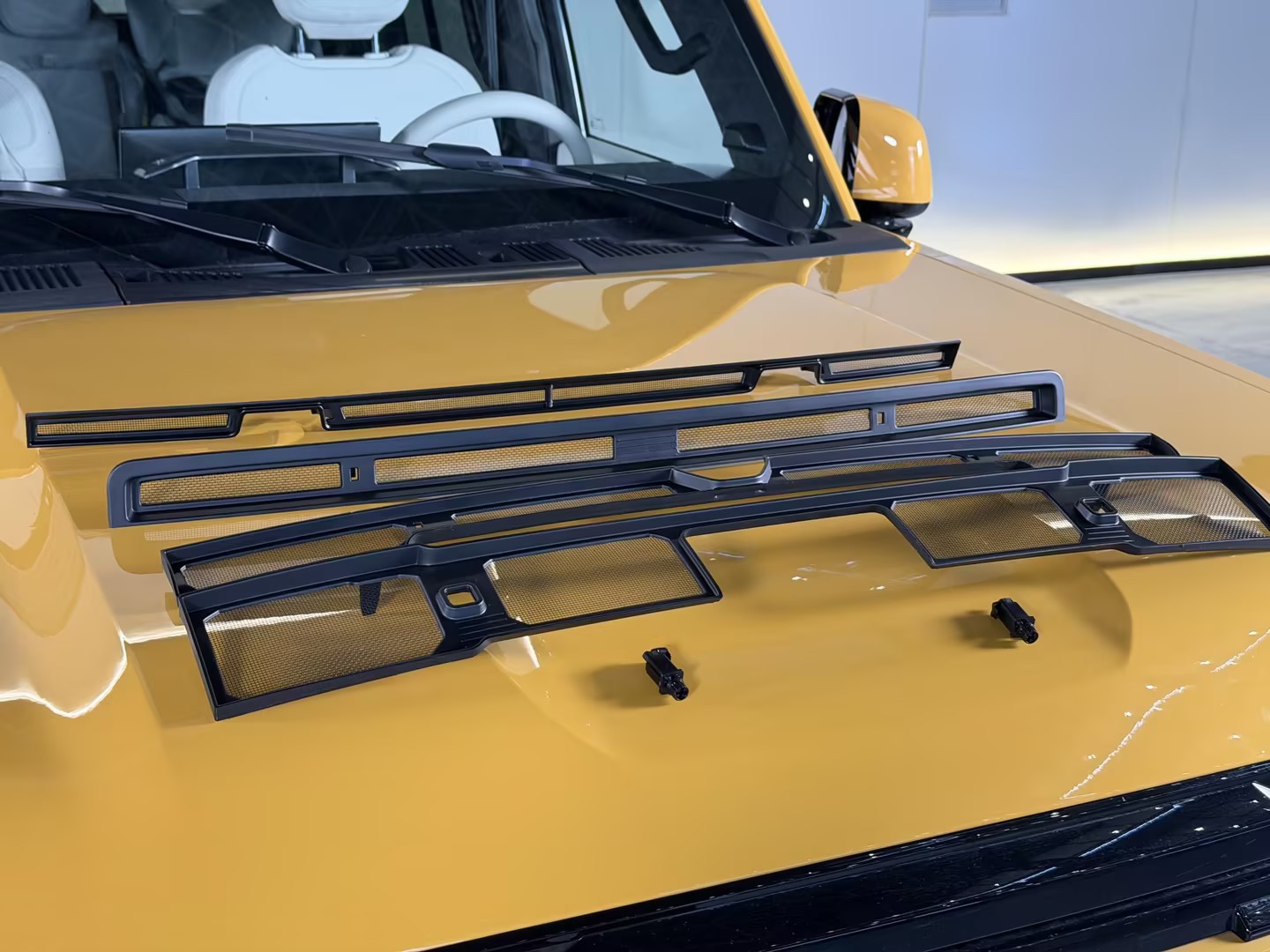 Suitable for 26 models of Chery ICAR V27, snap-on anti-insect net grille protection, mosquito and catnip protection, modified decorative accessories