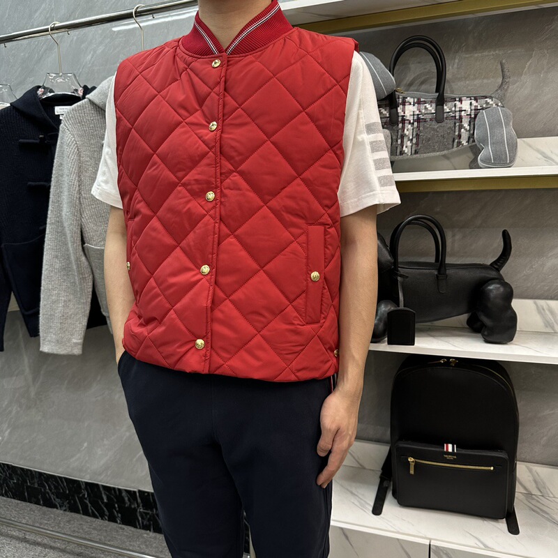 Nanyou TB24 Autumn and Winter New Diamond Quilted Down Vest Men's and Women's Fashionable Warm Down Vest Casual