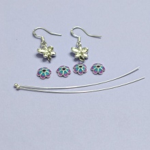 ���h��Ȧ���۴ֶ��h925�yɫ��ɫ���^�����y̩�y���y���h���DIY��