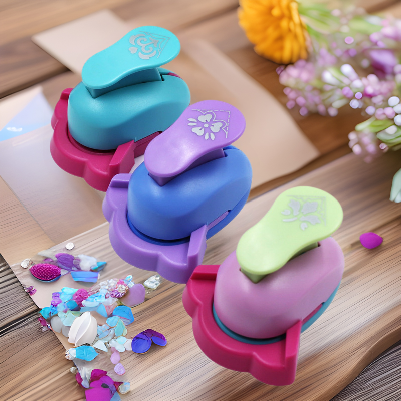 Lace Right Angle Embosser Handmade Children's Puncher Embosser Printing Machine Kindergarten Puncher