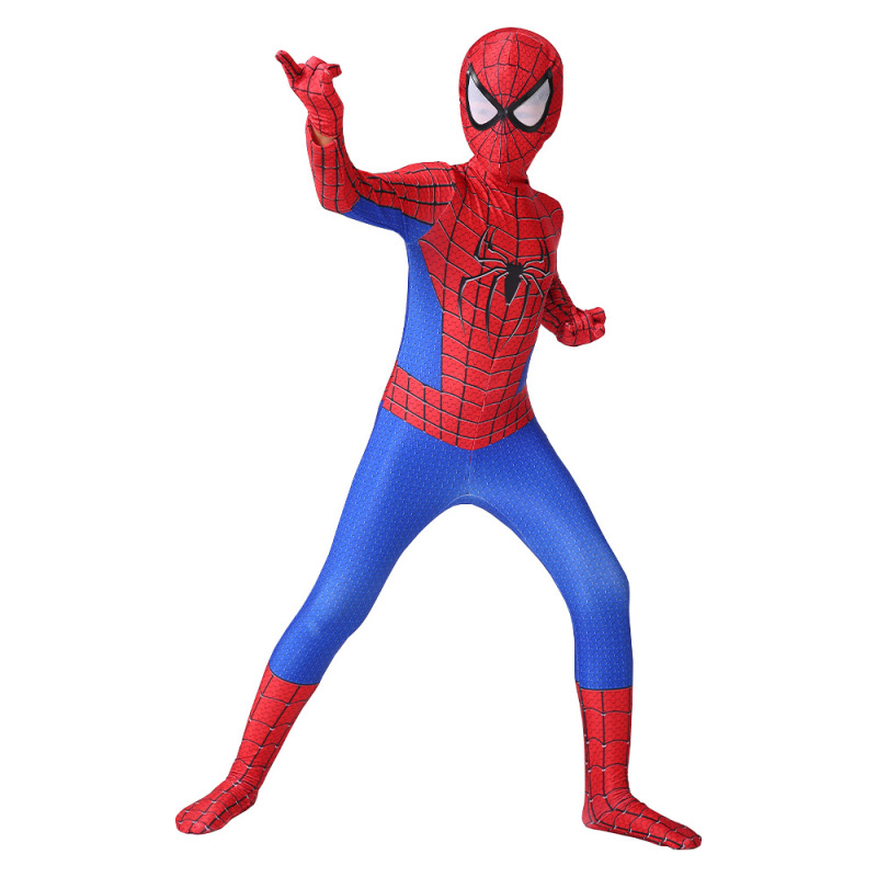 スパイダーマン タイツ ジャンプスーツ マイルズ服 ヒーローズ エクスプレス 大人 子供 ハロウィン cos 衣装|undefined