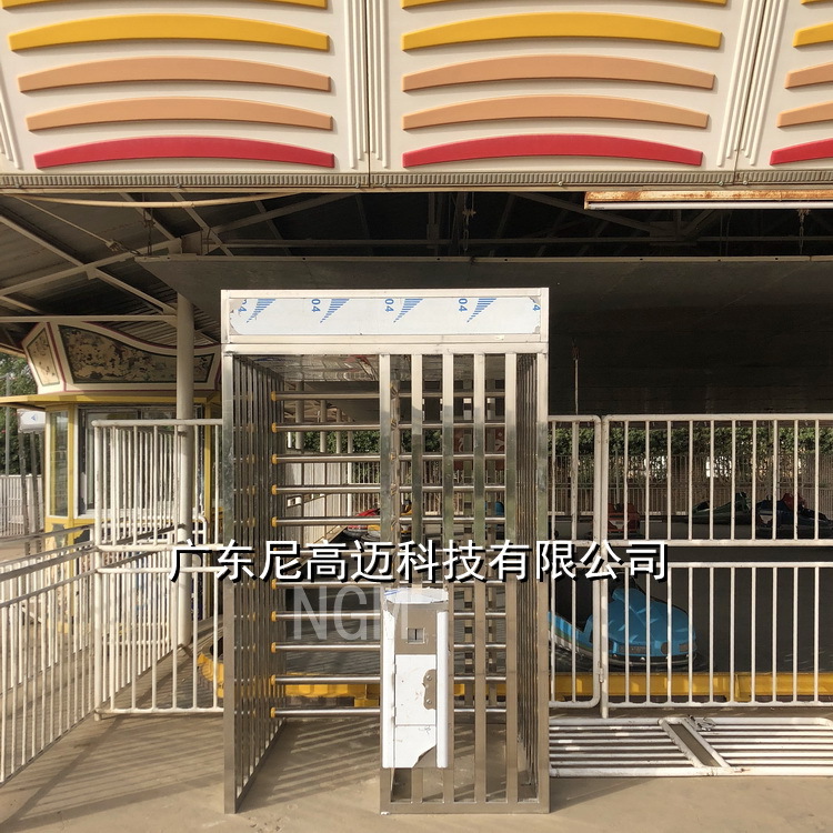 出口卡萨拉景区全高十字转闸旋转门小区车站学校安检通道双门单门