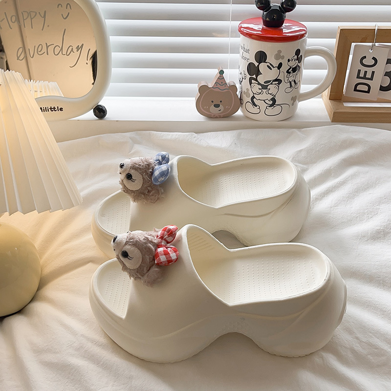 Zhao Lusi's Same Style Summer 9.0cm Thick-Soled Height-Increasing Non-Stinky Feet-Feeling Daddy Outer Wear Women's Beach Sandals Zhao Lusi's Same Style Summer 9.0cm Thick-Soled Height-Increasing Non-Stinky Feet-Feeling Daddy Outer Wear Women's Beach Sandals