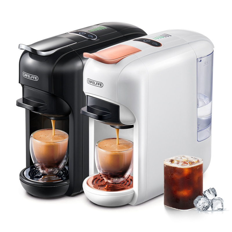 5合1カプセルコーヒーマシン全自動小型家庭用コーヒーマシン7段階水位冷熱イタリア式アメリカ式カプセル機|undefined