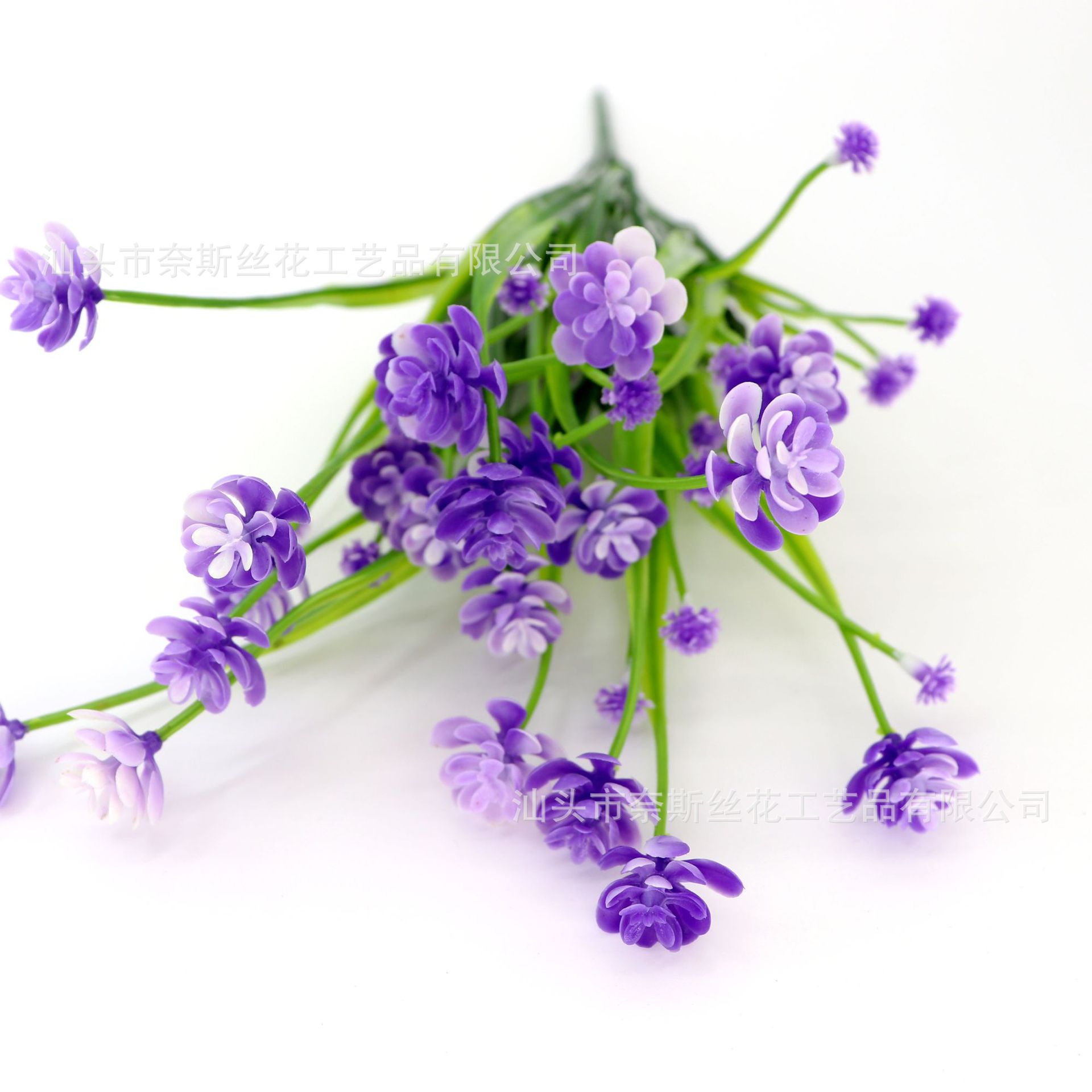 Planta verde artificial transfronteriza 7 Tenedor Hierba de primavera Camelia hierba de agua orquídea estrellado decoración de flores artificiales arreglo de flores en maceta