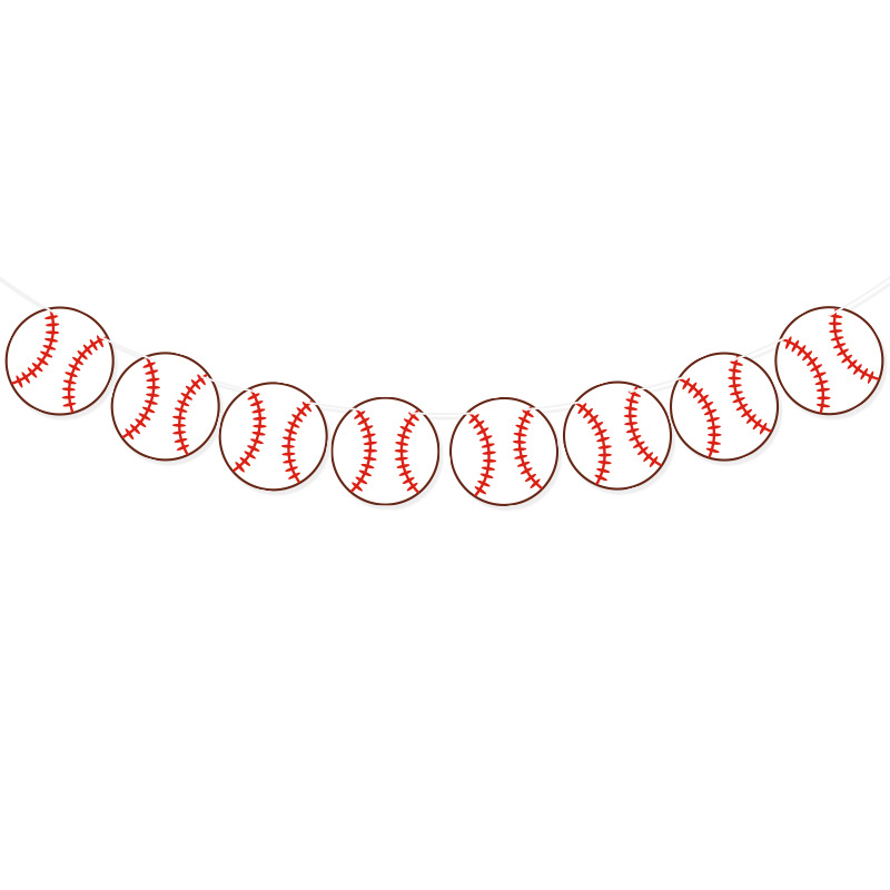 DFR172 棒球纸拉花 2.8