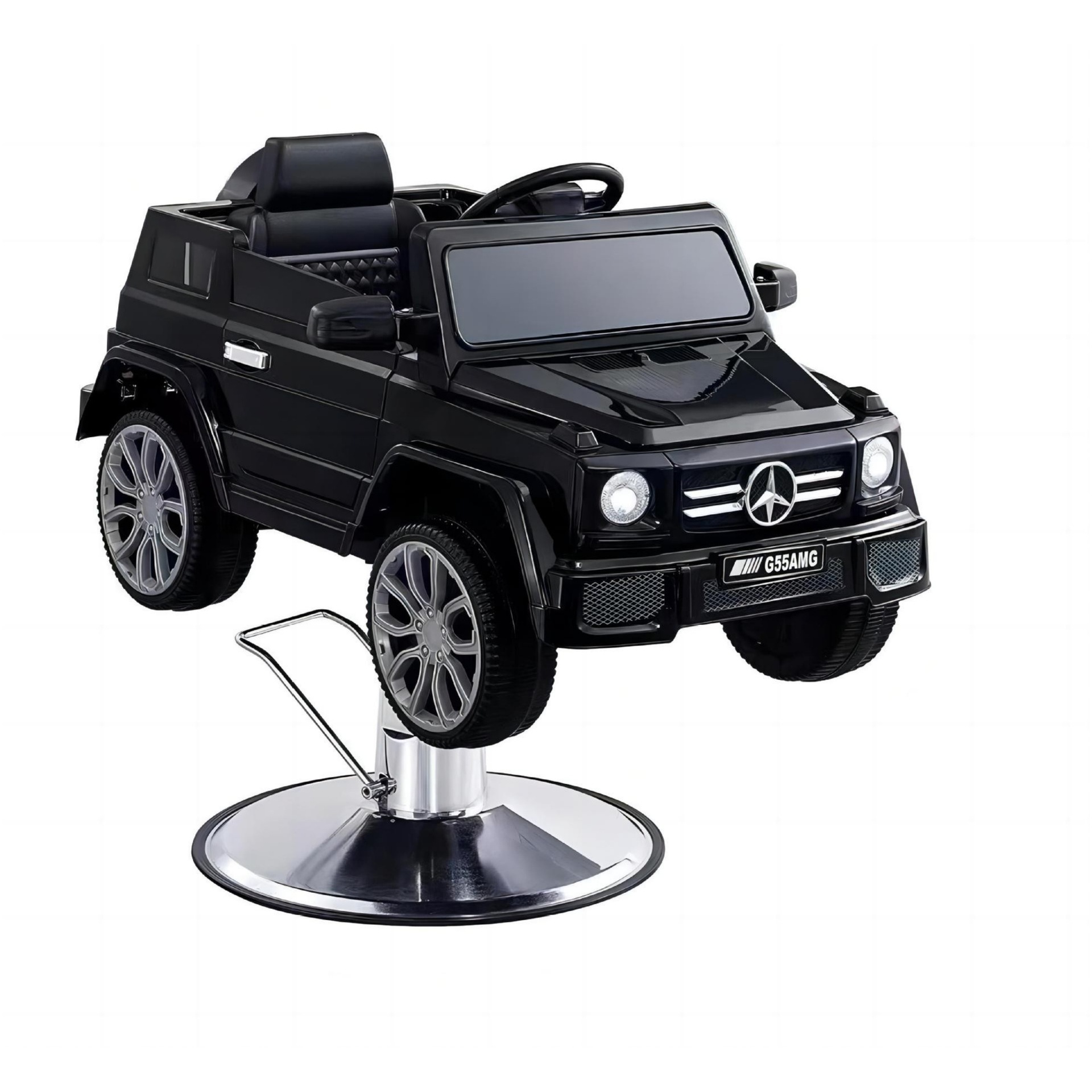 Silla de peluquería transfronteriza para niños silla de cabello giratoria silla de elevación salón de peluquería multifuncional asiento de automóvil de dibujos animados al por mayor image 32