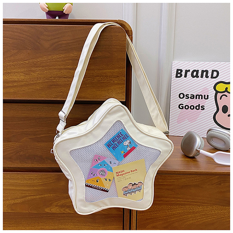 This year's popular color bags, 2025 new star bags, Japanese-style sweet single-shoulder bags, crossbody bags, women's bags, cross-border undefined