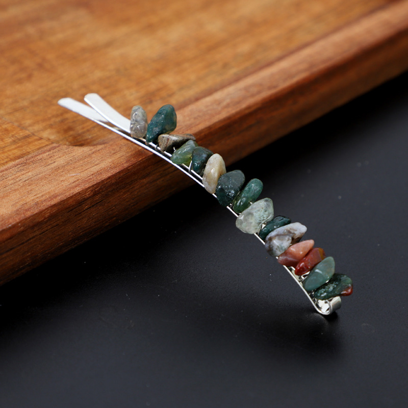 Simple Style Irregular Crystal Hair Clip display picture 3