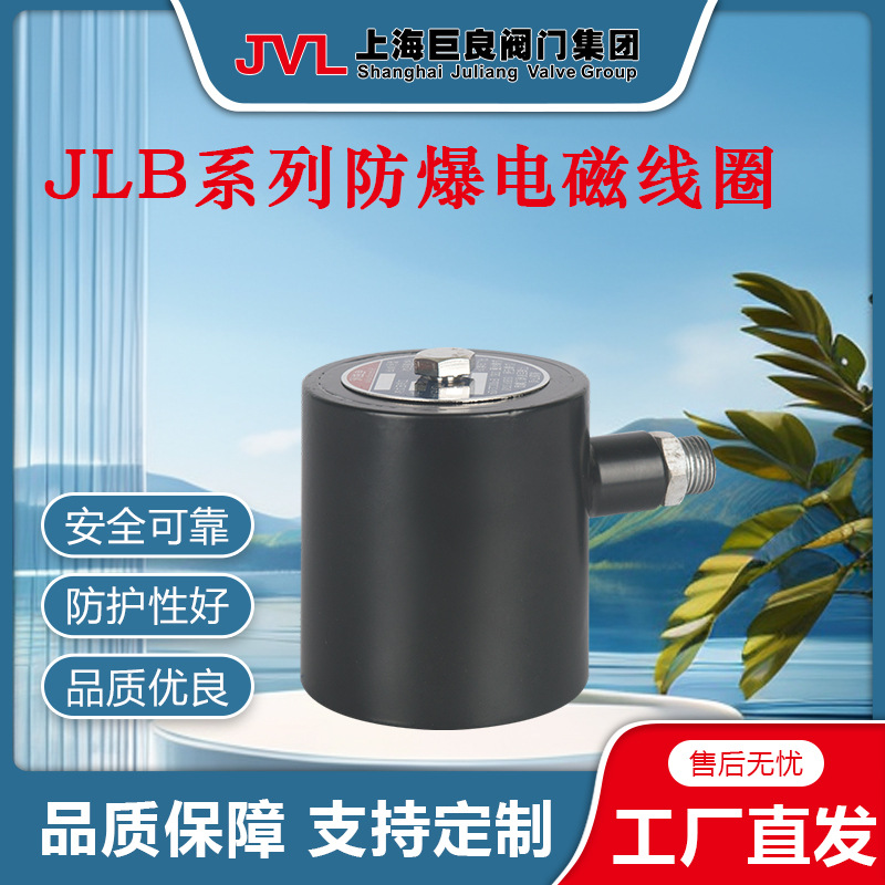 【厂家直销】JLB带防爆接线装置的防爆型电磁线圈,内螺纹电磁线圈